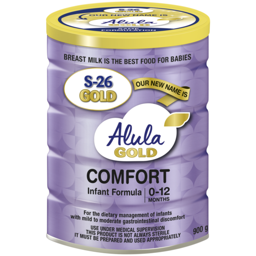Alula S-26 Gold Comfort Infant Formula 900g