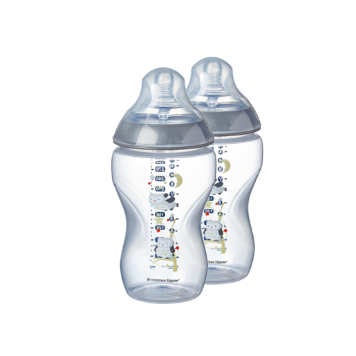 Tommee Tippee Ollie The Owl Decorated Bottle 3+ Months 340ml (Assorted Item - Supplied At Random)