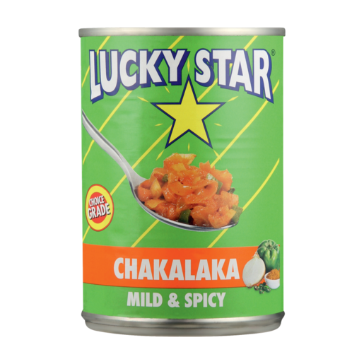 Lucky Star Mild & Spicy Chakalaka Tin 410g