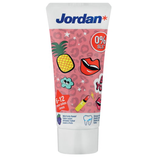 Jordan Junior Toothpaste 6-12 Years Tube 50ml