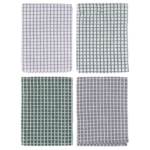 Essentials Kitchen Cloth 45x65cm 5 Pack (Colour May Vary)