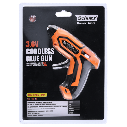 3.6V Cordless Glue Gun