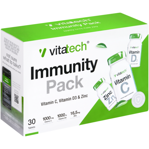 Vitatech Immunity Pack 3 x 30 Pack