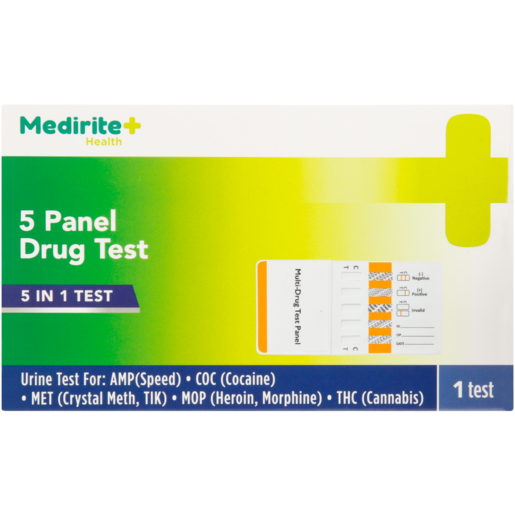 Medirite Health 5 Panel Drug Test | First Aid Kits | First Aid | Health &  Beauty | Checkers ZA