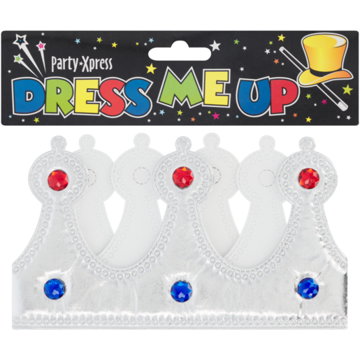 Party-Xpress Silver Dress Me Up Crown