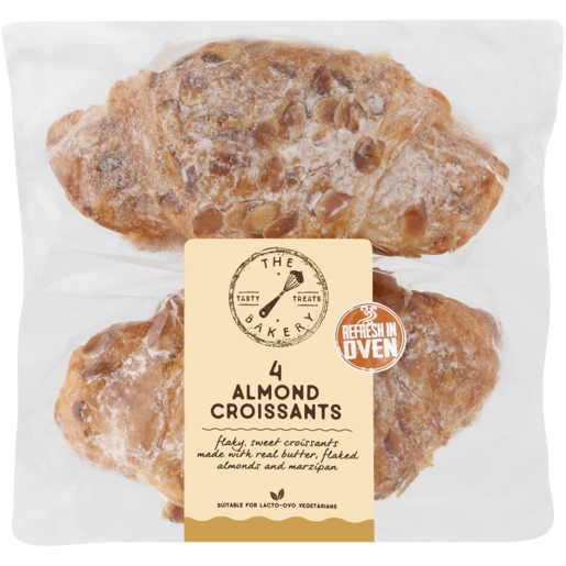 The Bakery Almond Croissants 4 Pack
