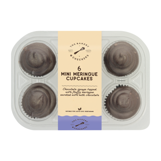 The Bakery Mini Meringue Cupcakes 6 Pack