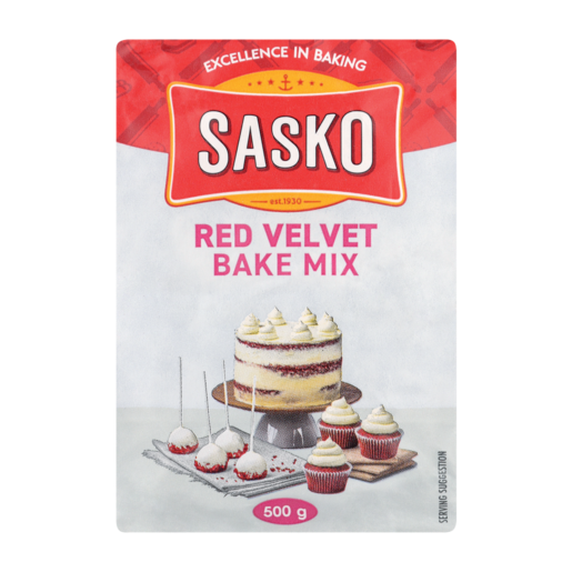 SASKO Red Velvet Bake Mix 500g