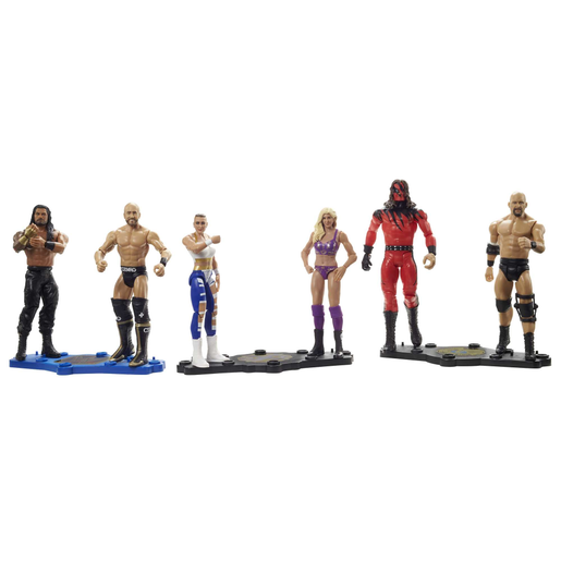​WWE Battle Pack with Two 15 cm Articulated Action Figures & Ring Gear, Assortment