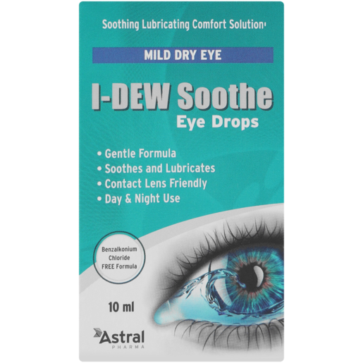 Astral Pharma I-Dew Soothe Eye Drops 10ml