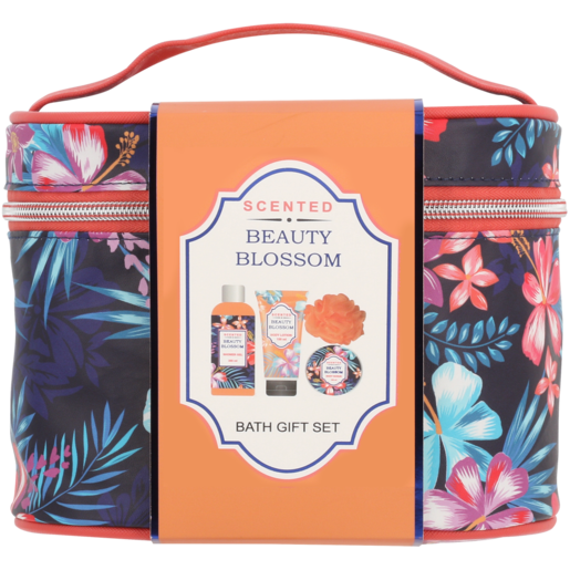 Tropical Beauty Blossom Scented Bath Gift Set 5 Piece