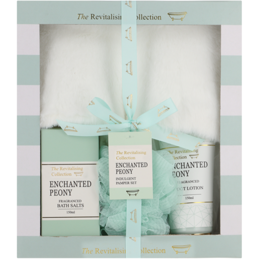 The Revitalising Collection Enchanted Peony Scented Pamper Set 5 Piece