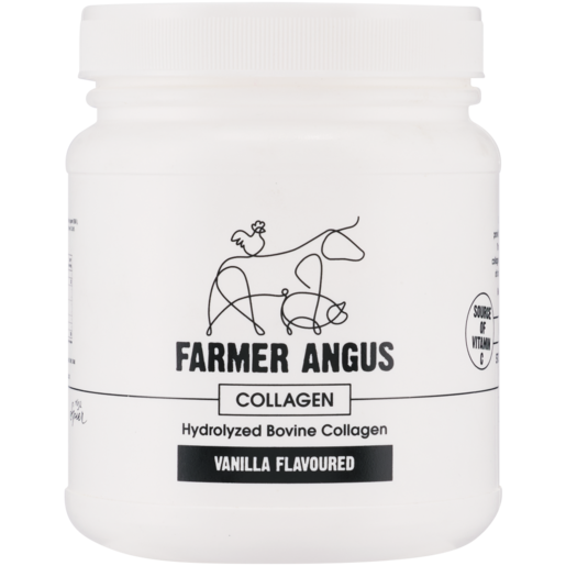Farmer Angus Vanilla Flavoured Collagen Tub 400g