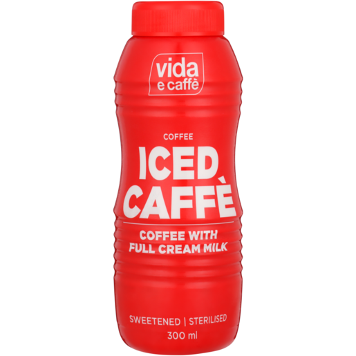 Vida E Caffè Iced Caffè Coffee With Full Cream Milk 300ml