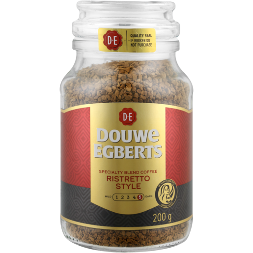 Weekendtas tofu censuur Douwe Egberts Ristretto Style Instant Coffee 200g | Instant Coffee | Coffee  | Drinks | Checkers ZA