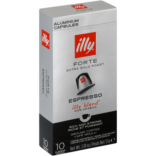 Illy Extra Bold Roast Expresso Coffee Capsules 10 Pack