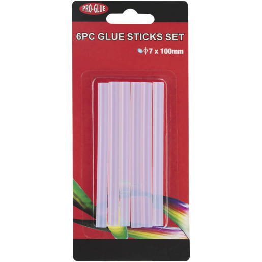 Pro Glue Glue Sticks 6 x 7 x 100mm