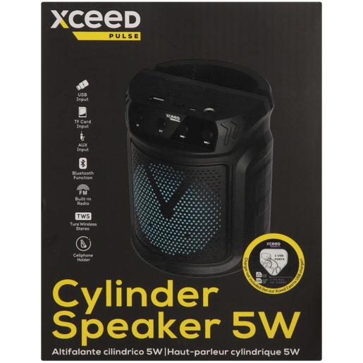 Xceed Pulse Cylinder Speaker 5W
