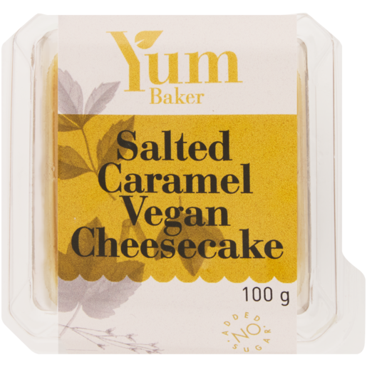 Yum Baker Vegan Salted Caramel Cheesecake 100g