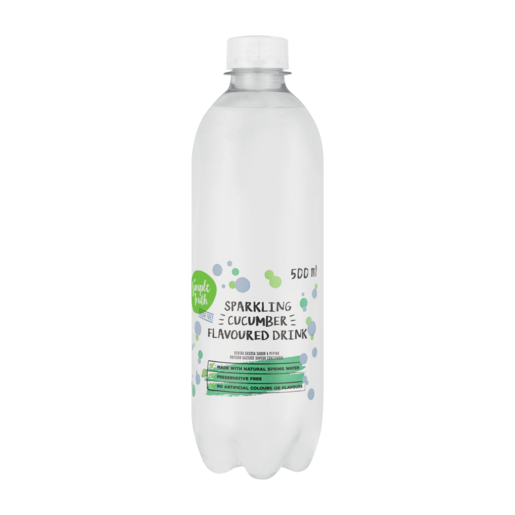 Simple Truth Cucumber Flavoured Sparkling Drink 500ml