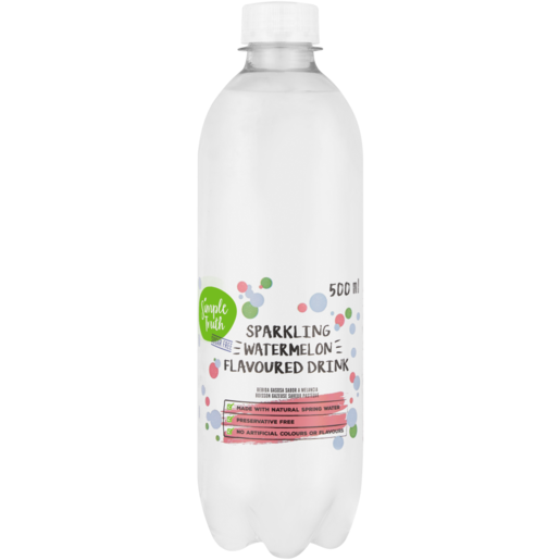 Simple Truth Watermelon Flavoured Sparkling Drink 500ml