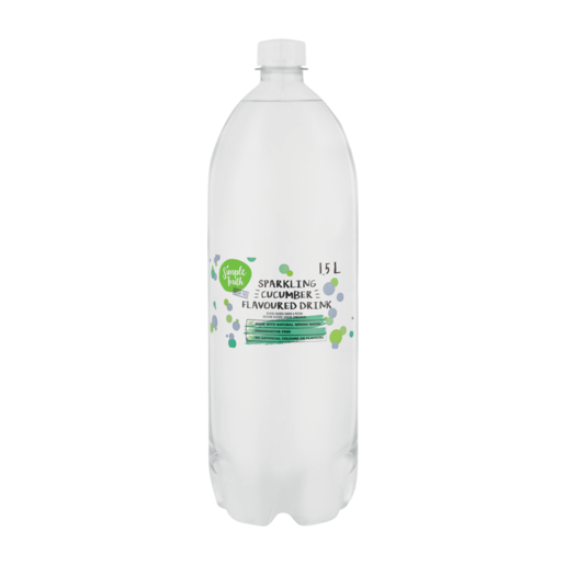 Simple Truth Cucumber Flavoured Sparkling Drink 1.5L