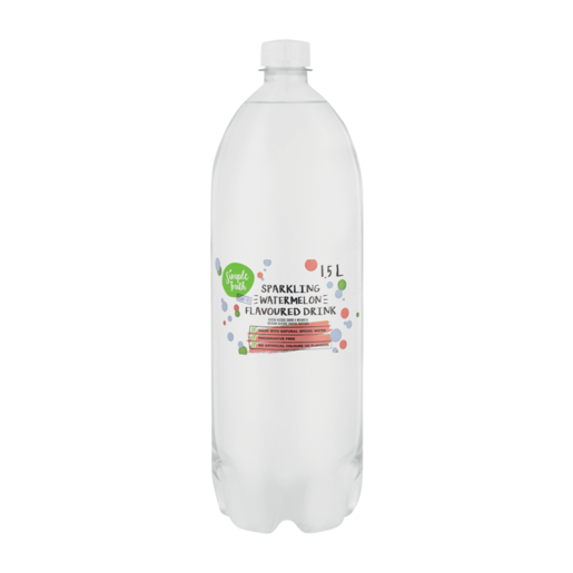Simple Truth Watermelon Flavoured Sparkling Drink 1.5L