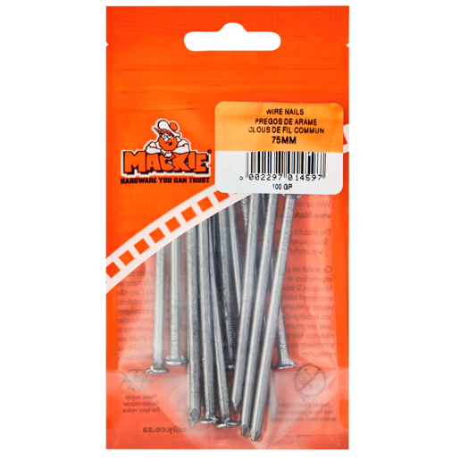 Mackie Wire Nail 75mm 100g