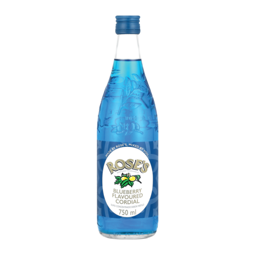 Rose's Blueberry Flavoured Cordial 750ml
