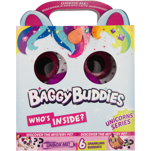 Baggy Buddies Unicorns Series 6 Sparkling Buddies Toy 3 Years +