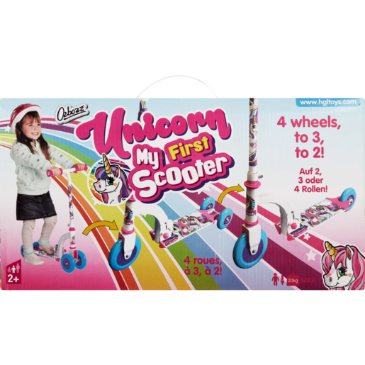 Ozbozz Unicorn My First Scooter | Push Cars Bikes | Ride-On | Toys | Checkers ZA