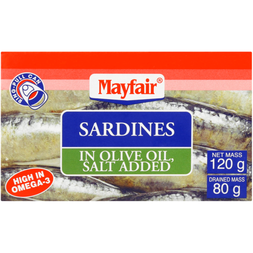 Mayfair Sardines In Olive Oil 120g