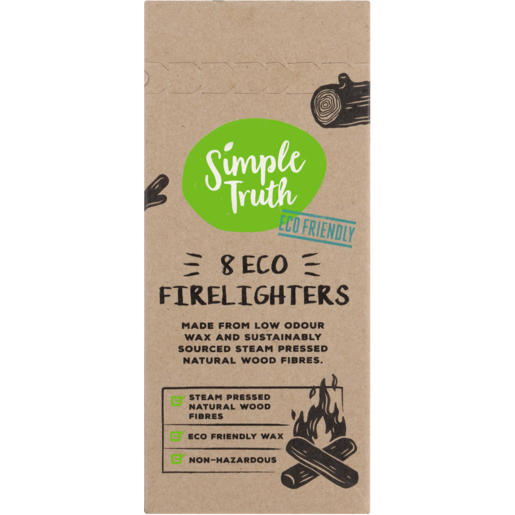 Simple Truth Eco-Friendly Firelighters 8 Pack