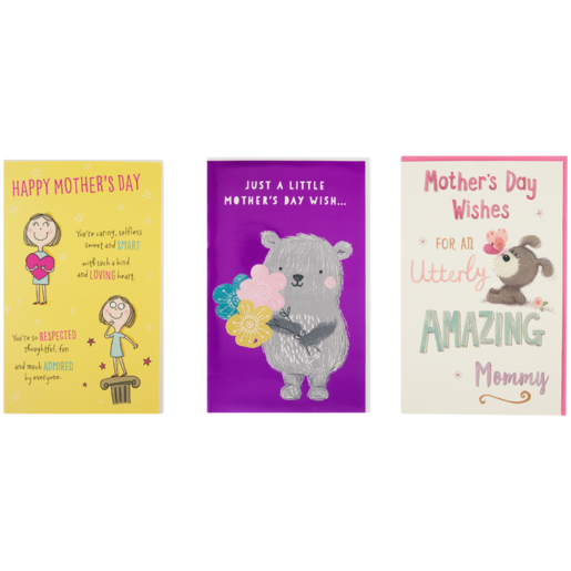 Carlton Cards AO English Mother's Day Card (Assorted Item - Supplied At Random)