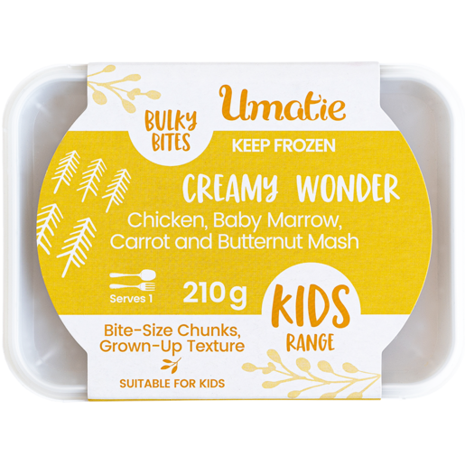 Umatie Frozen Bulky Bites Creamy Wonder Kids Food 210g