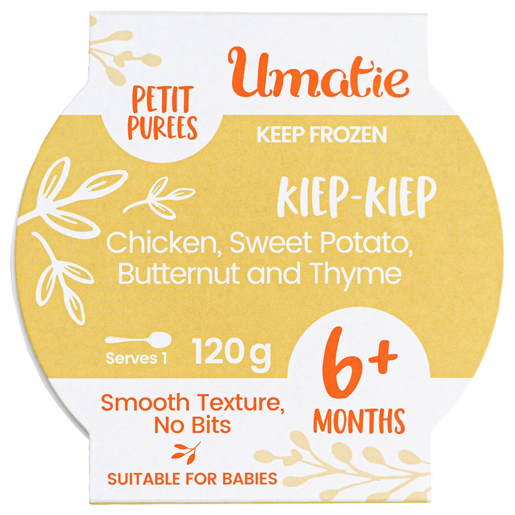 Umatie Petit Purees Frozen Kiep-Kiep Baby Food 6+ Months 120g
