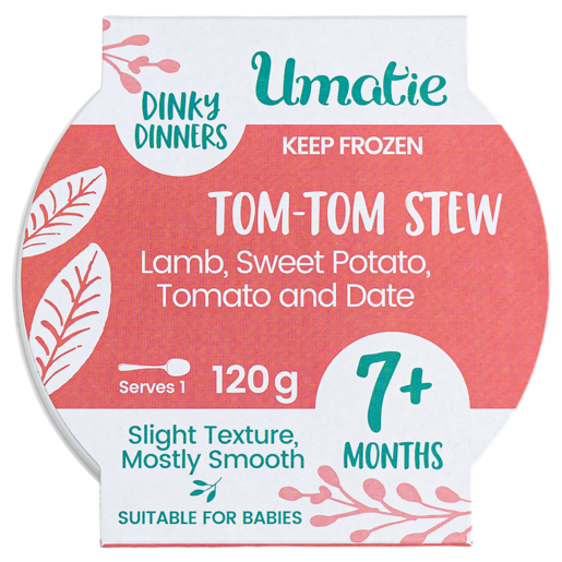 Umatie Dinky Dinners Tom-Tom Stew Frozen Baby Food 7+ Months 120g