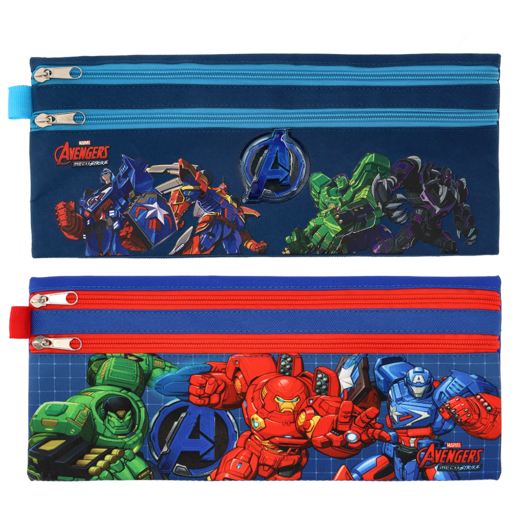 Avengers Mech Strike Pencil Bag 33cm (Assorted Item - Supplied At Random)