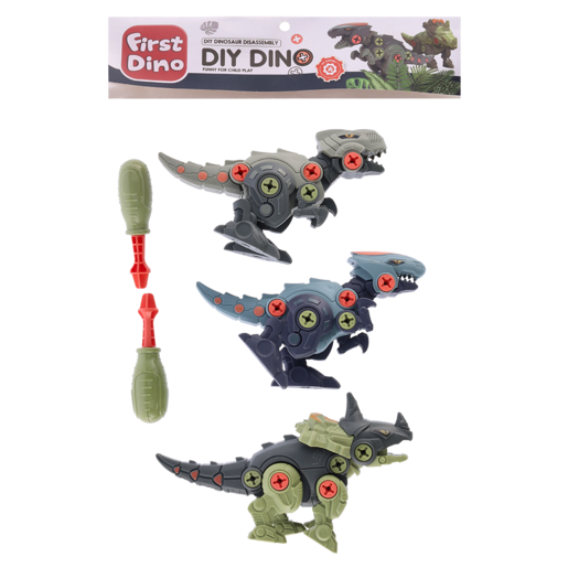 DIY Dinosaurs 3 Pack