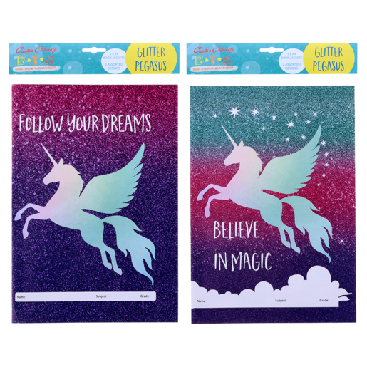 The Magic A4 Believe In Your Dreams Book Jacket 5 Pack (Assorted Item - Supplied At Random)