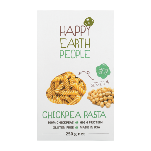 Happy Earth People Chickpea Pasta 250g Box