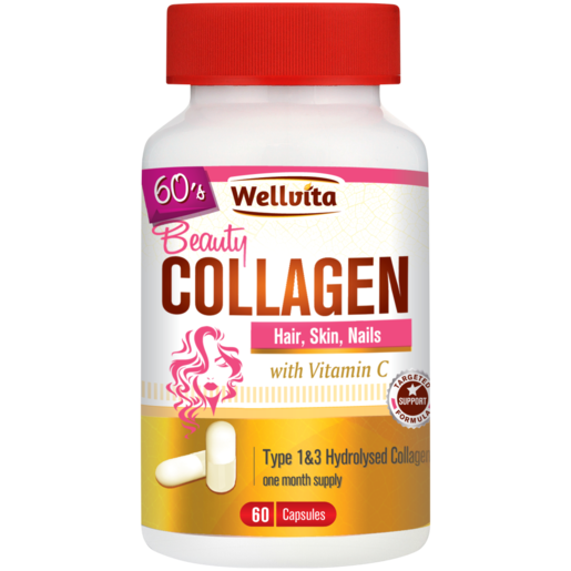 Wellvita Beauty Collagen Supplement Tablets 60 Pack