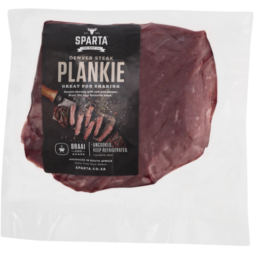 Sparta Denver Plankie Steak Per Kg