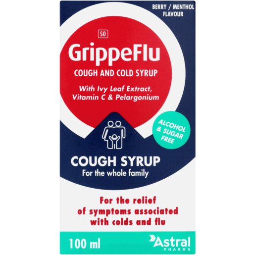 GrippeFlu Cough & Cold Syrup 100ml