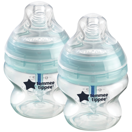 Tommee Tippee Closer to Nature Advanced Anti Colic Bottles 0+ Months 2 x 150ml