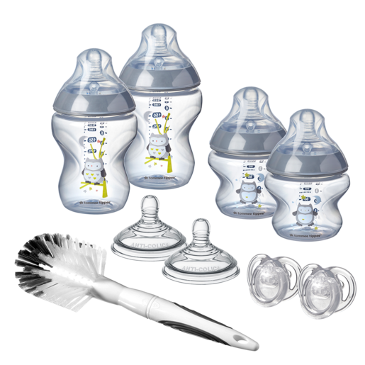 Tommee Tippee Closer to Nature Owl Newborn Starter Kit (Print May Vary)