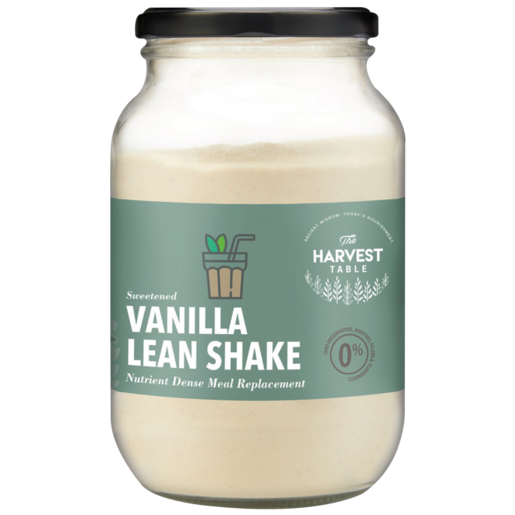 The Harvest Table Sweetened Vanilla Lean Shake 450g