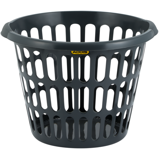 ADDIS 26L Grey Laundry Basket 