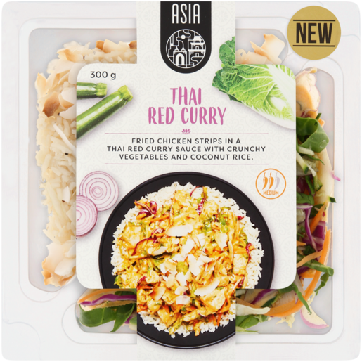 Asia Thai Red Curry Ready Meal 300g