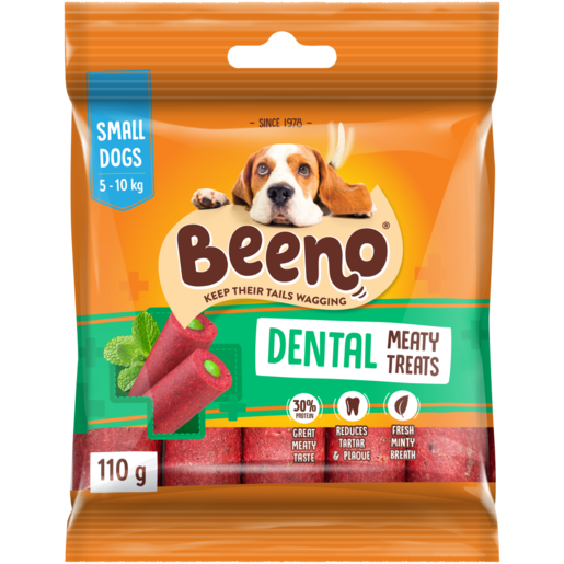 BEENO Meaty Dental Small Dog Treat 110g
